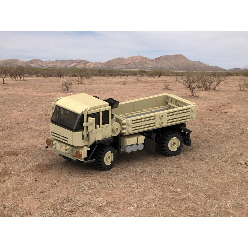M1078 LMTV 2.5-Ton Tactical Cargo Truck MOC Building Kit - 3