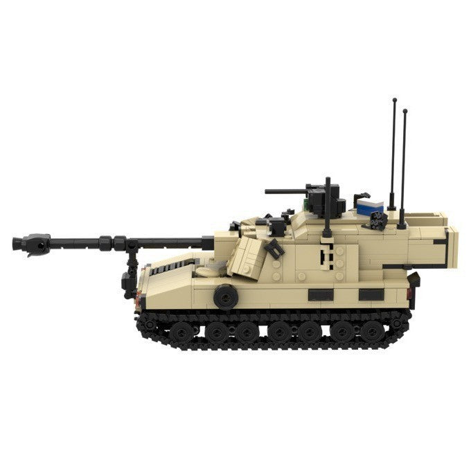 m109 paladin tan version building set | moc-140705 - 4