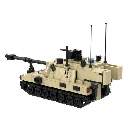 m109 paladin tan version building set | moc-140705 - 5