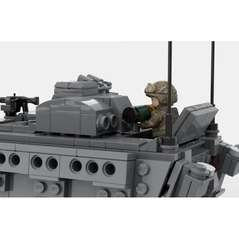 M1134 Anti Tank Missile Vehicle Building Kit | LEGO-Compatible MOC - 3