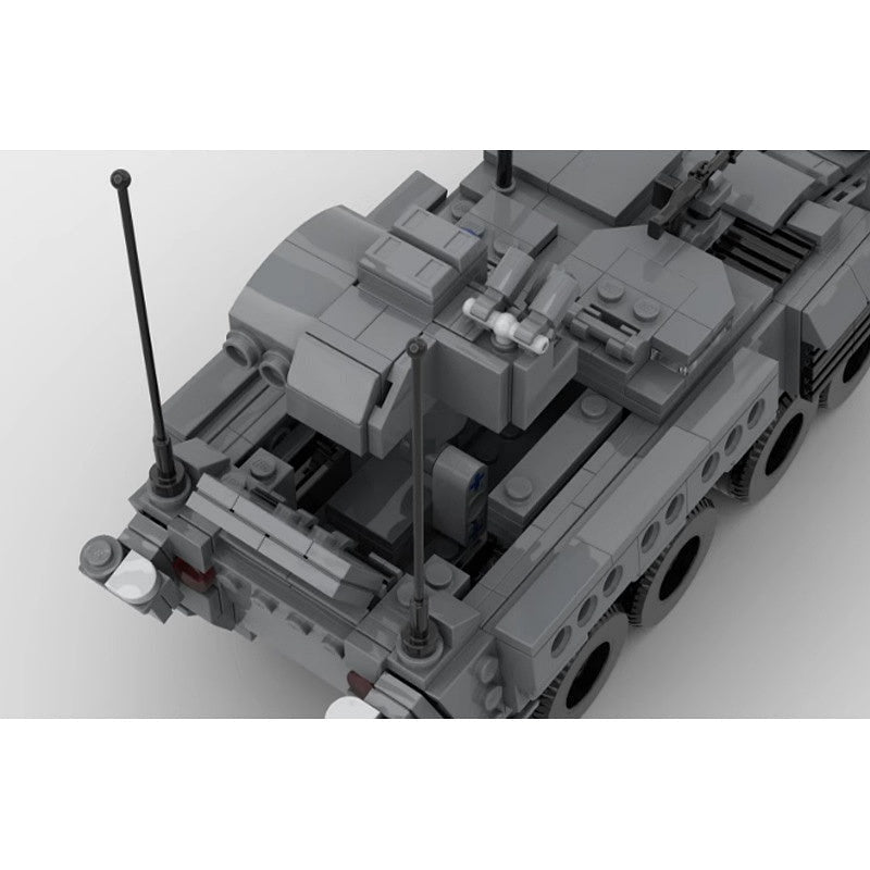 M1134 Anti Tank Missile Vehicle MOC Building Kit | Military Support Model - 3