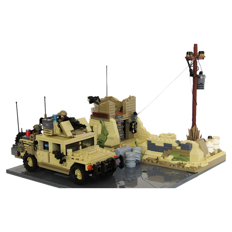 M1165A1 Special Operations Tactical Vehicle MOC Building Kit - 2