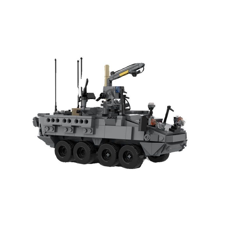 M1251A1 Fire Support Vehicle Building Kit | US Army Stryker | LEGO-Compatible MOC - 1