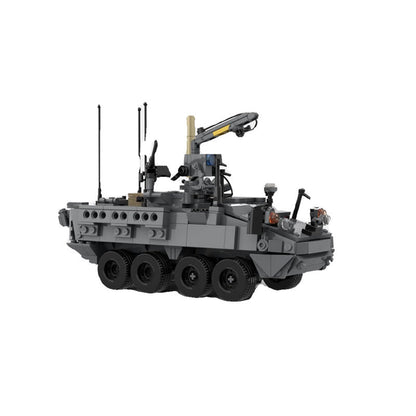 M1251A1 Fire Support Vehicle Building Kit | US Army Stryker | LEGO-Compatible MOC - 1