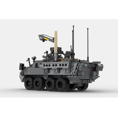 M1251A1 Fire Support Vehicle Building Kit | US Army Stryker | LEGO-Compatible MOC - 3