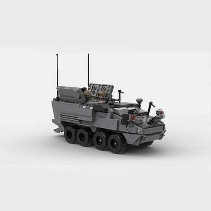 M1252 Mortar Carrier Armored Vehicle Building Kit | LEGO-Compatible MOC - 2