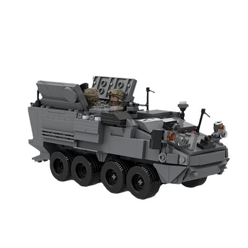 M1252 Mortar Carrier Armored Vehicle Building Kit | LEGO-Compatible MOC - 5