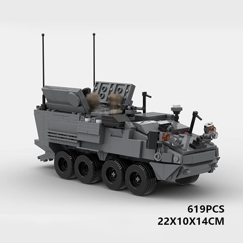 M1252 Mortar Carrier Armored Vehicle Building Kit | LEGO-Compatible MOC - 6