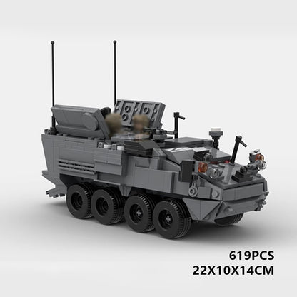 M1252 Mortar Carrier Armored Vehicle Building Kit | LEGO-Compatible MOC - 6