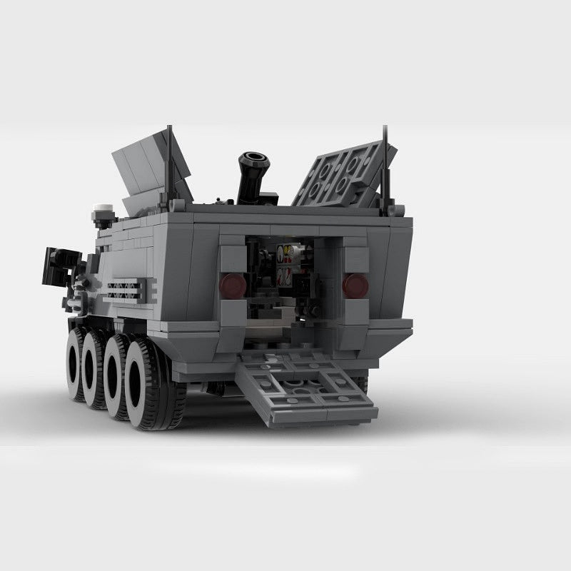 M1252 Mortar Carrier MOC Armored Vehicle Building Kit | Tactical MRAP Model - 2