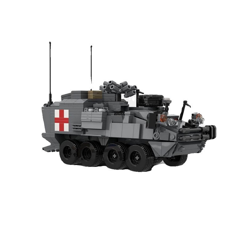 M1254 Medical Armored Ambulance IFV Building Kit | LEGO-Compatible MOC - 4