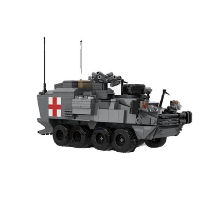 M1254 Medical Armored Ambulance IFV Building Kit | LEGO-Compatible MOC - 4