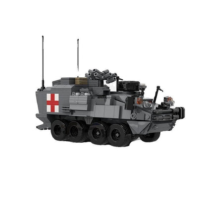 M1254 Medical Armored Ambulance MOC Building Kit | IFV Vehicle Model - 1