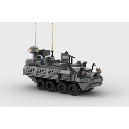 M1256A1 Stryker DE M-SHORAD DVHA1 Building Kit | Compatible MOC - 2