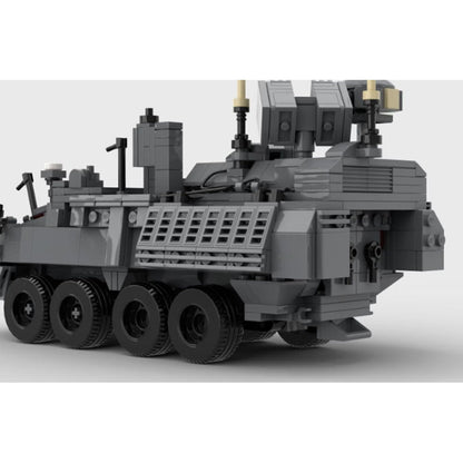 M1256A1 Stryker DE M-SHORAD DVHA1 Building Kit | LEGO-Compatible MOC - 3