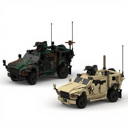 M1277A1 M-ATV Armored Tactical Vehicle MOC Building Kit - 1