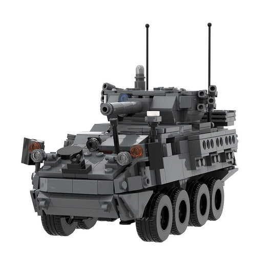 M1296 Stryker ICVV-D Building Kit | 1:35th Scale | LEGO-Compatible MOC - 1
