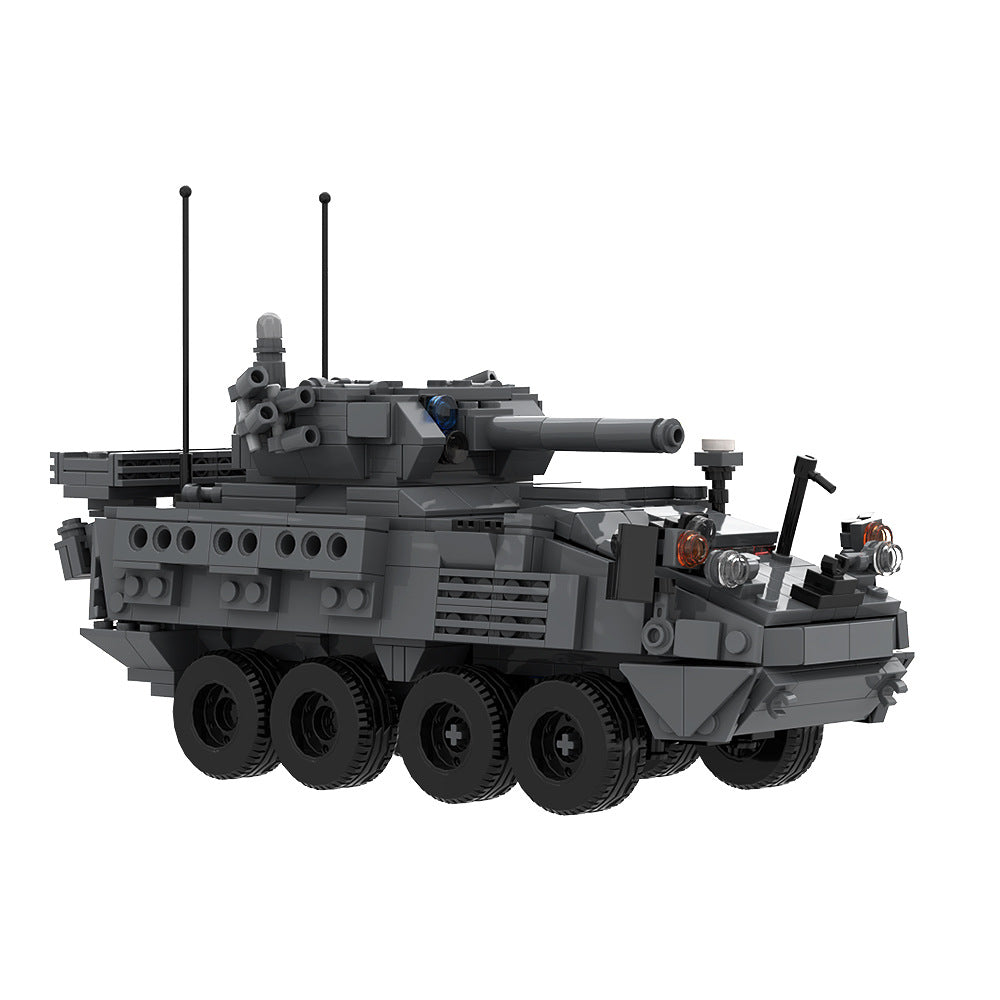 m1296 stryker icvv-d building set | 1:35th scale | moc-146076 - 3