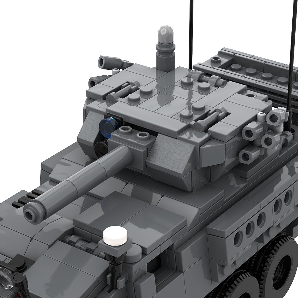 m1296 stryker icvv-d building set | 1:35th scale | moc-146076 - 6
