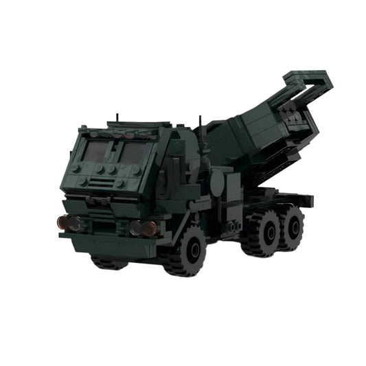 M142 FMTV Rocket Launcher Truck Set | LEGO-Compatible MOC - 1