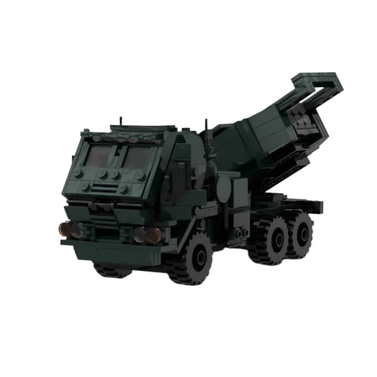 m142 himars rocket launcher truck set | moc-77675 - 1