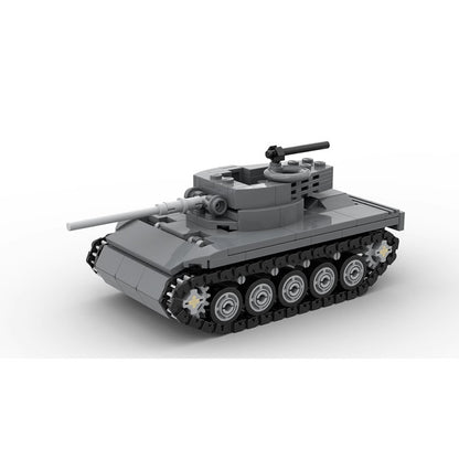 m18 hellcat tank destroyer building set | moc-132365 - 1
