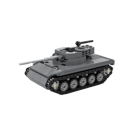m18 hellcat tank destroyer building set | moc-132365 - 5