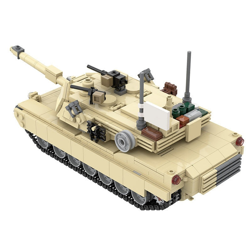 M1A2 Abrams Interior MOC Main Battle Tank Building Kit 972PCS Model - 2