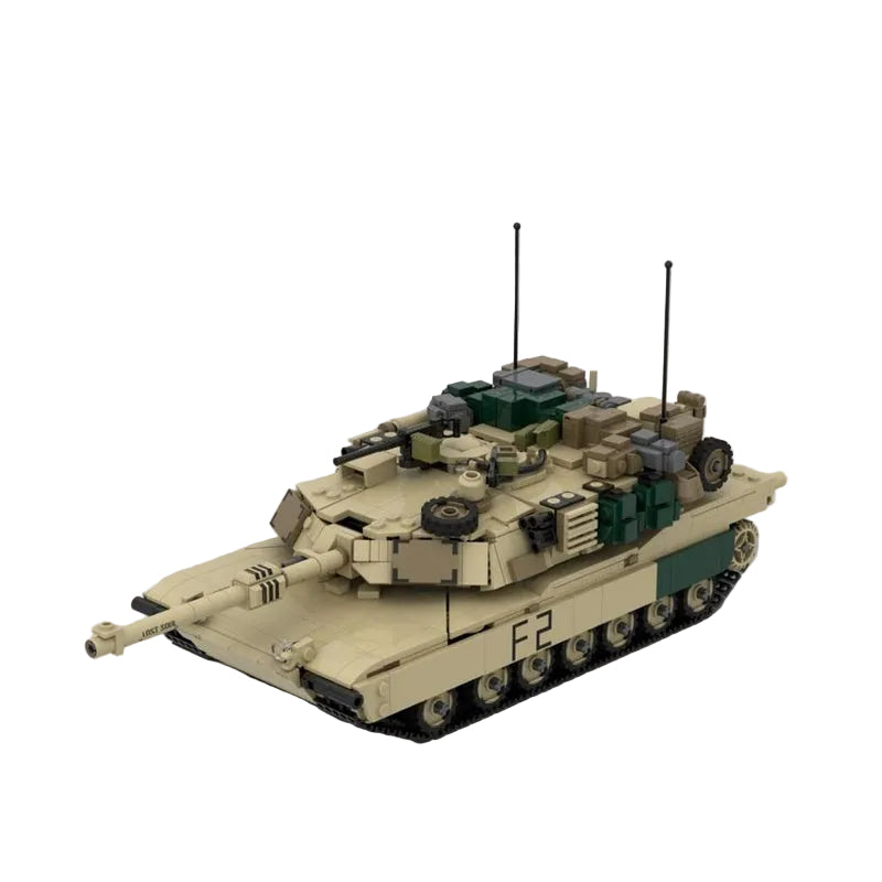 M1A2 Abrams Main Battle Tank MOC Building Kit | 1:35 Scale - 1
