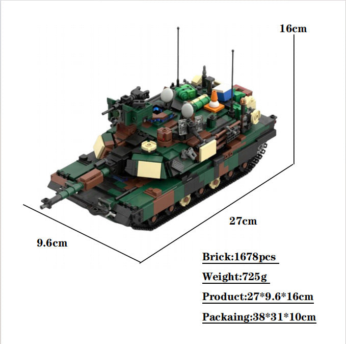 m1a2 abrams sep v2 building set | moc-134913 - 4