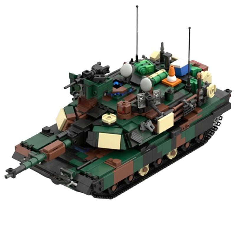 M1A2 Abrams SEP V2 MOC Building Kit | Modern Main Battle Tank - 1