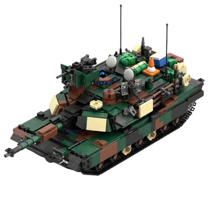 M1A2 Abrams SEP V2 MOC Building Kit | Modern Main Battle Tank - 1