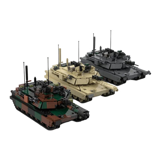 M1A2 SEP V2 Main Battle Tank MOC Building Kit - 1