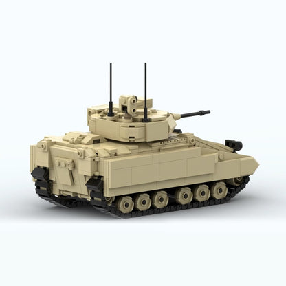 M2 Bradley IFV Armored Fighting Vehicle Building Kit | LEGO-Compatible MOC - 2