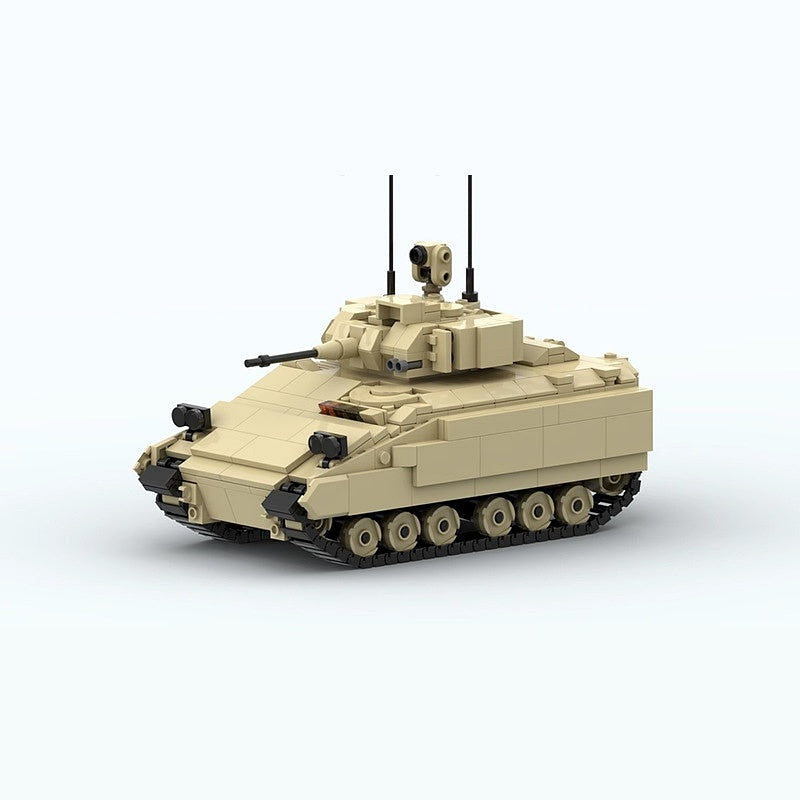 M2 Bradley IFV MOC Building Kit | Armored Fighting Vehicle Model - 5