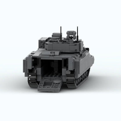 M2 Bradley IFV MOC Building Kit | Armored Fighting Vehicle Model - 9