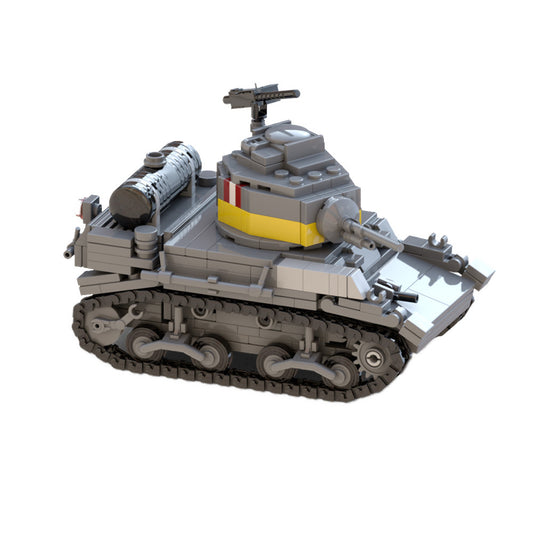 m3a1 stuart building set | marine corp | moc-180511 - 1