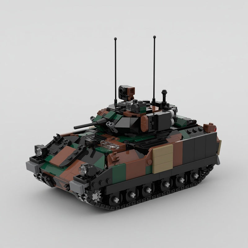 M3A3 Bradley Armored Fighting Vehicle MOC Building Kit - 3