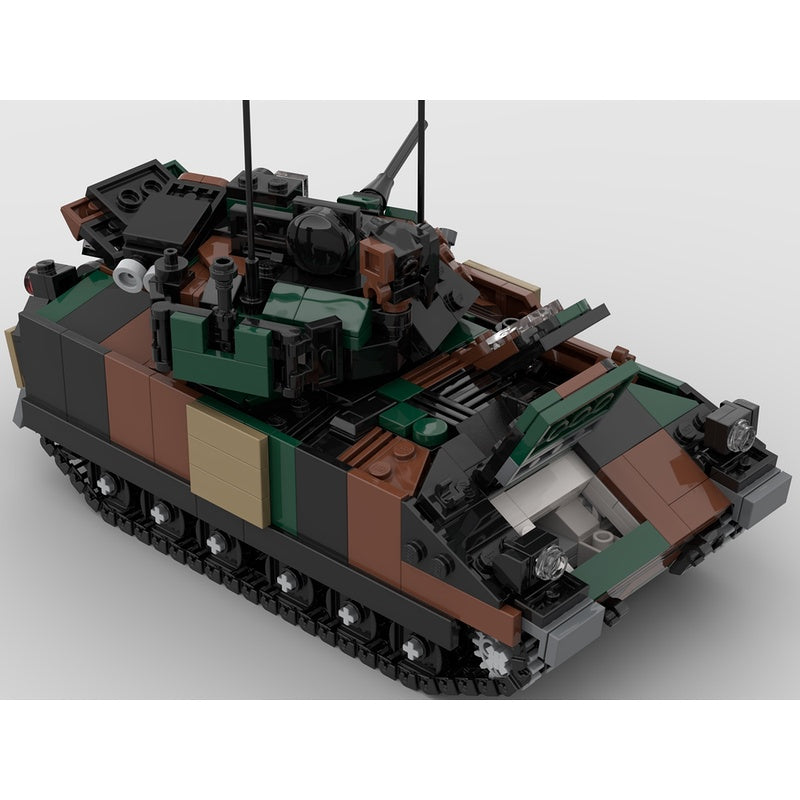 M3A3 Bradley Armored Fighting Vehicle MOC Building Kit - 5