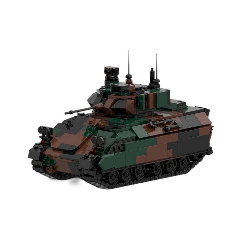 M3A3 Bradley IFV Military Tank Building Kit | LEGO-Compatible MOC - 4