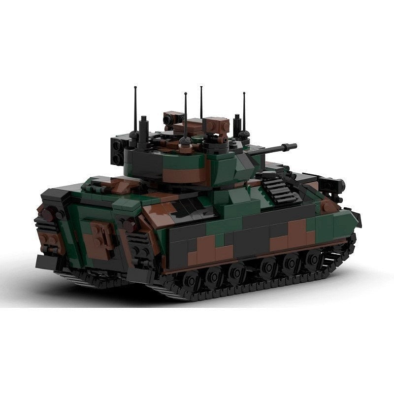 M3A3 Bradley IFV MOC Building Kit | Military Armored Vehicle Model - 5