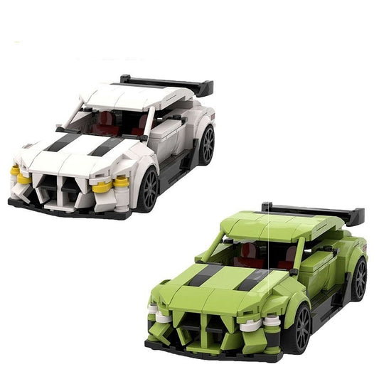 M4 Performance Sports Car Building Kit | LEGO-Compatible MOC - 1