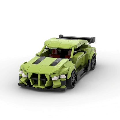 M4 Performance Sports Car Building Kit | LEGO-Compatible MOC - 5