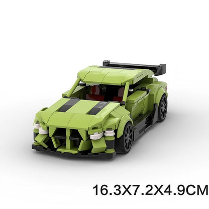 M4 Performance Sports Car Building Kit | LEGO-Compatible MOC - 6