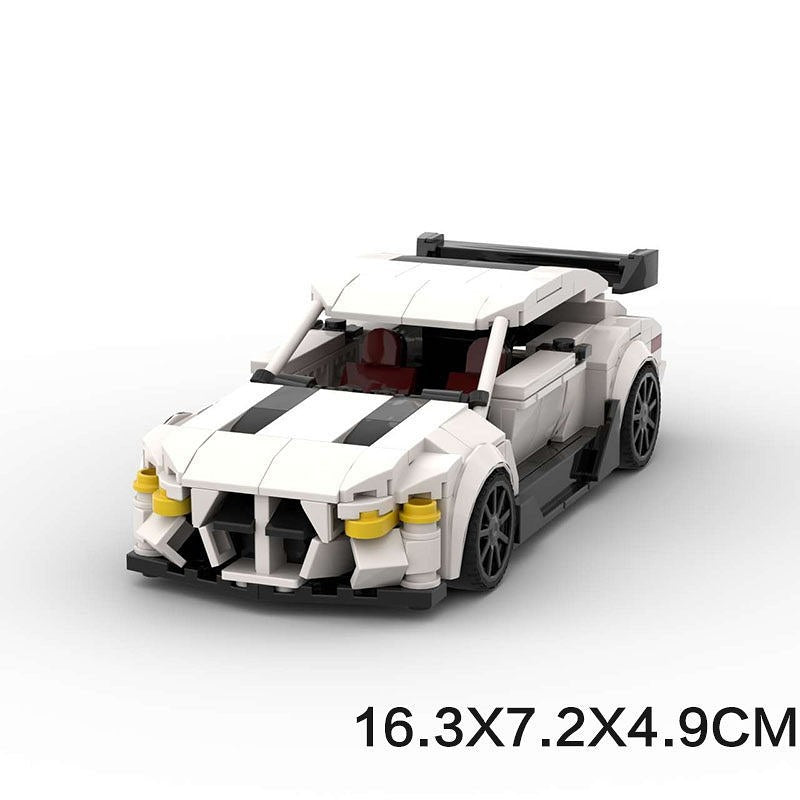 M4 Performance Sports Car Building Kit | LEGO-Compatible MOC - 7