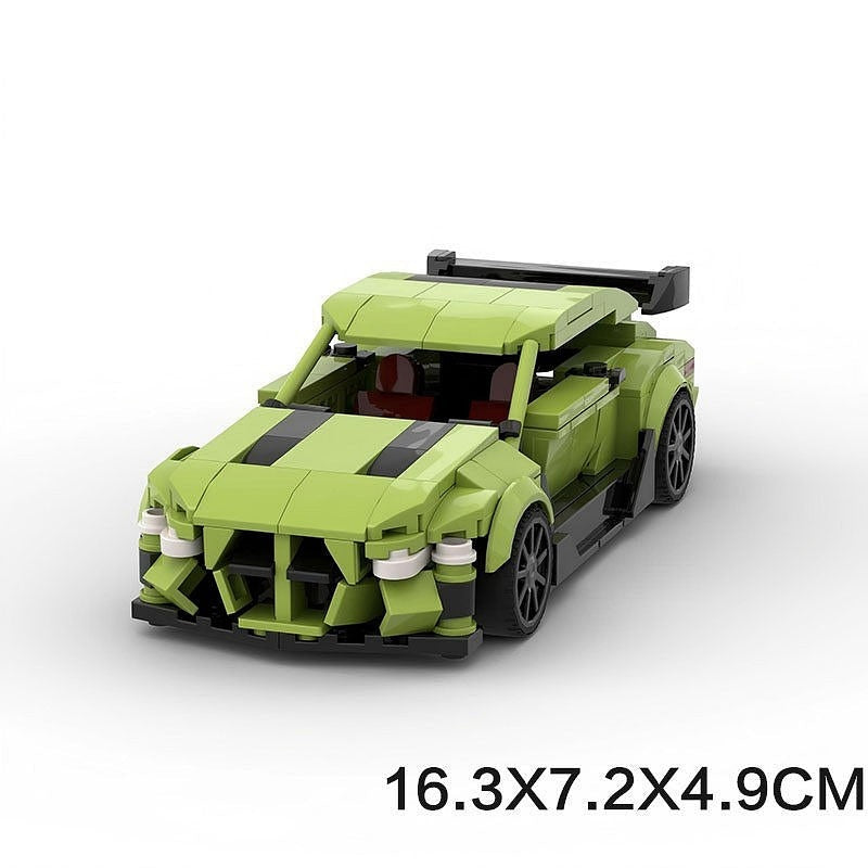 M4 Performance Sports Car MOC Building Kit - 6