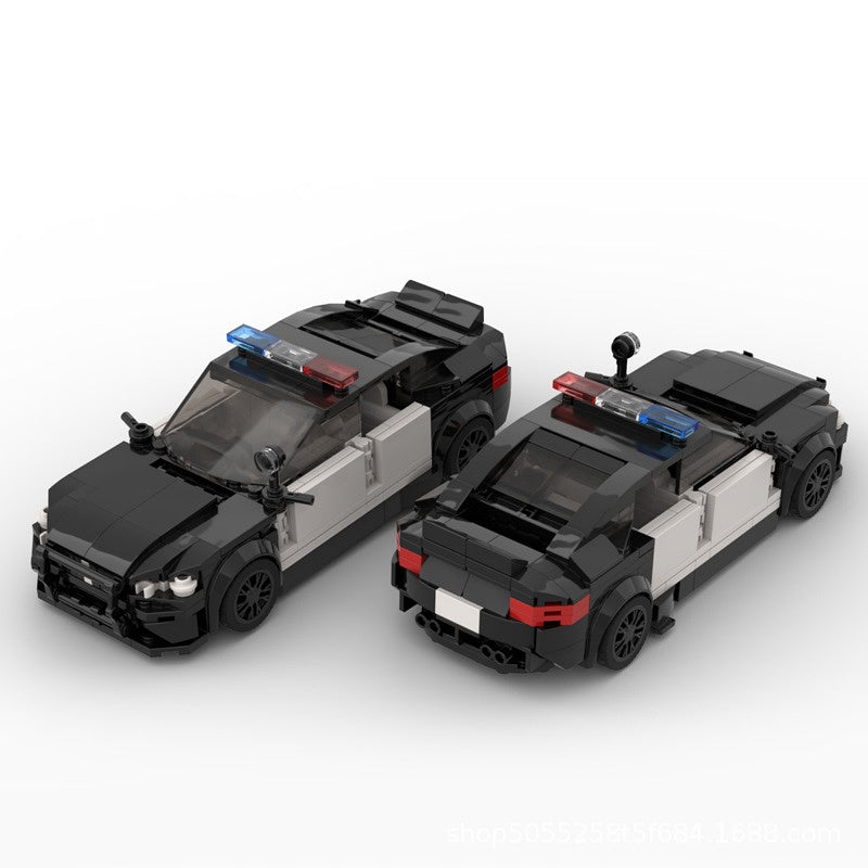 M5 Rapid Deployment Police Car Building Kit | LEGO-Compatible MOC - 1