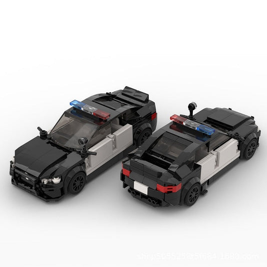 M5 Rapid Deployment Police Car MOC Building Kit | Futuristic Vehicle Model - 1