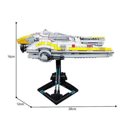 M52X Tactical Starfighter Building Kit | LEGO-Compatible MOC - 4