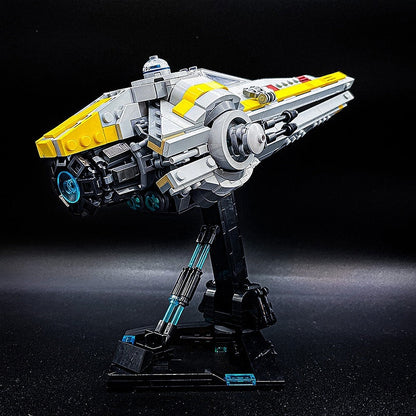 M52X Tactical Starfighter MOC Building Kit | Futuristic Spacecraft Model - 3
